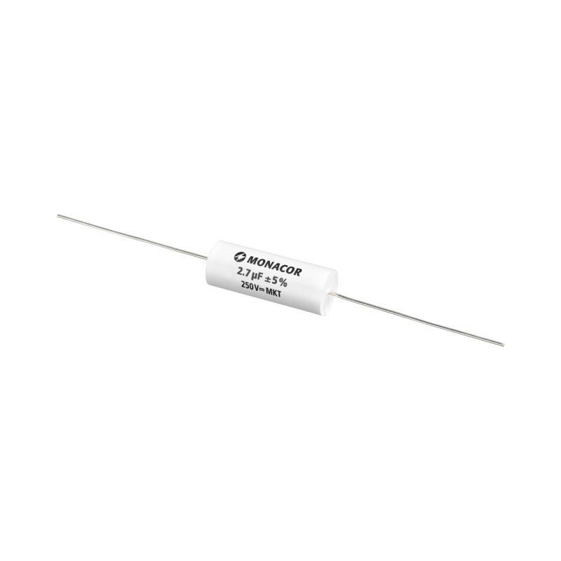 Monacor MKTA-27 Kondensator foliowy MKT, 2.7uF, 250V